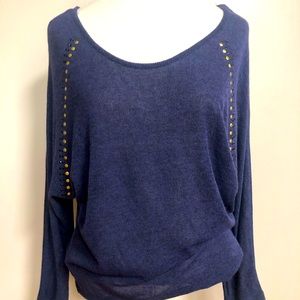 Dolman sleeve sweater